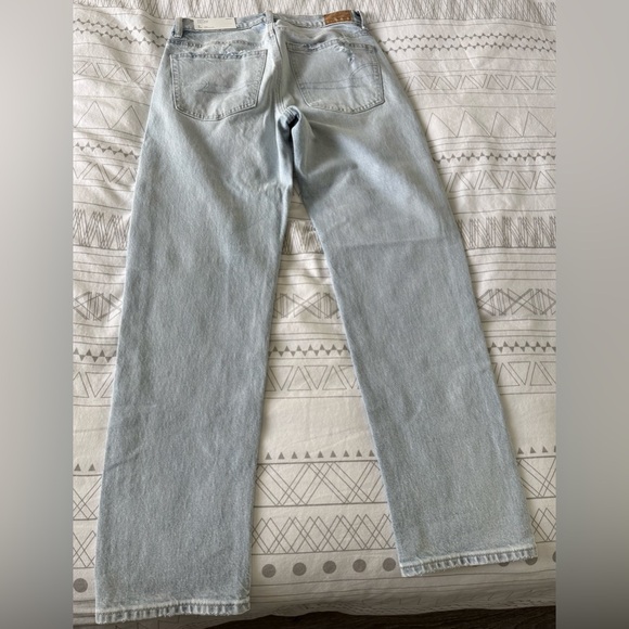 NWT AE Stretch Super High-Waisted Straight Jean - Picture 2 of 7